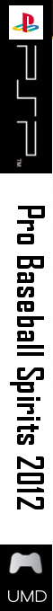 Pro Baseball Spirits 2012 — box-2D-side (JP)