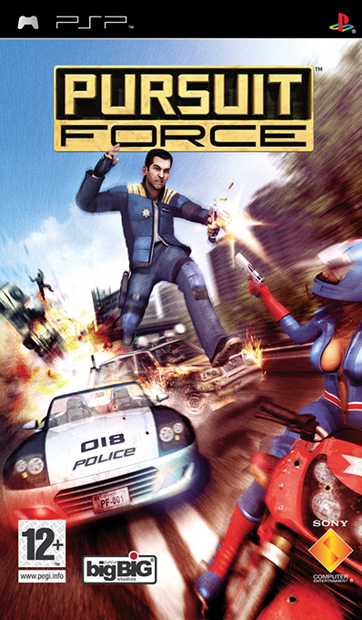Pursuit Force — box-2D (EU)