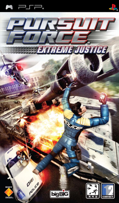 Pursuit Force - Extreme Justice — box-2D (KR)