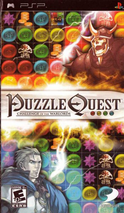 Puzzle Quest - Challenge Of The Warlords box art
