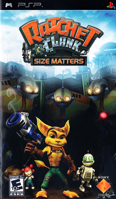 Ratchet And Clank - Size Matters box art