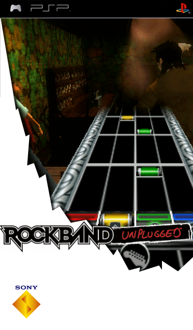 Rock Band Unplugged — box-2D (SS)