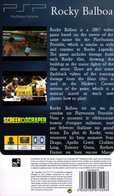 Rocky Balboa — box-2D-back (SS)