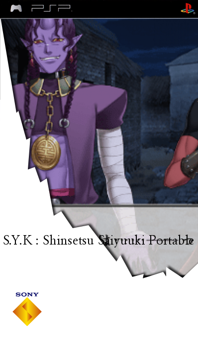 S.Y.K - Shinsetsu Saiyuuki Portable — box-2D (SS)