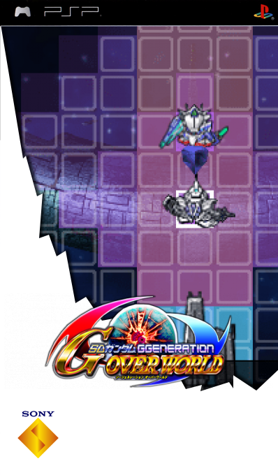 Sd Gundam G Generation Overworld — box-2D (SS)