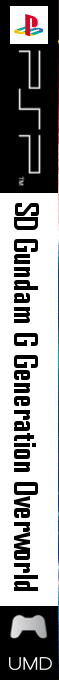 Sd Gundam G Generation Overworld — box-2D-side (JP)