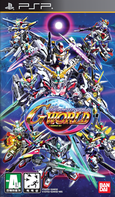 Sd Gundam G Generation World — box-2D (KR)
