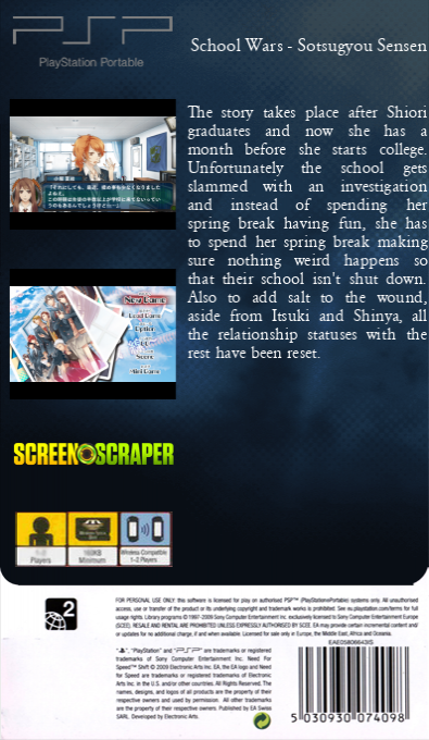 School Wars - Sotsugyou Sensen — box-2D-back (SS)