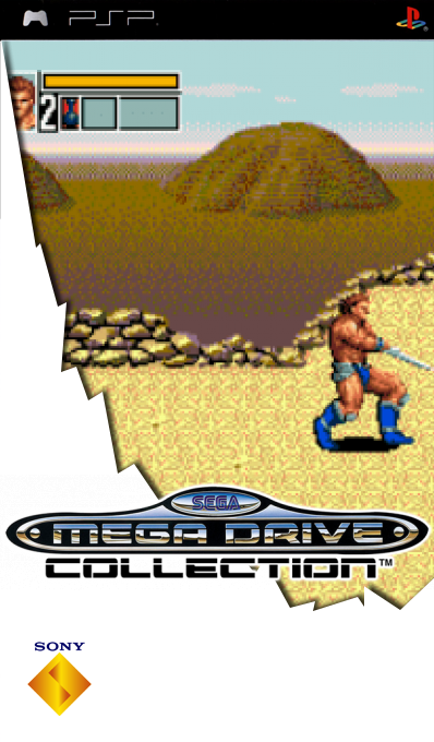 Sega Mega Drive Collection — box-2D (SS)