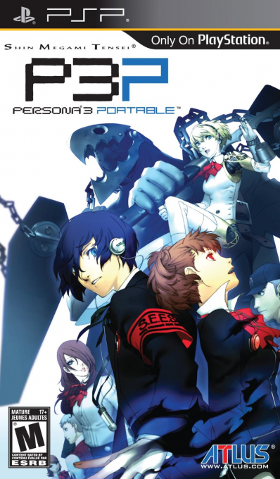 Persona 3 Portable box art
