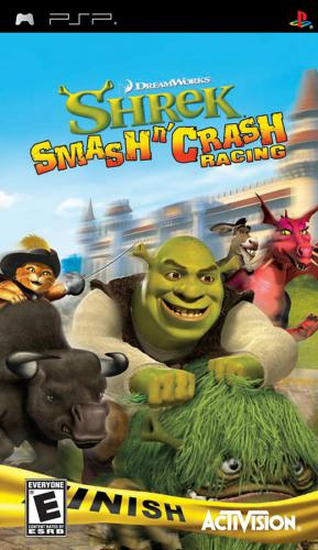 Shrek Smash n' Crash Racing box art