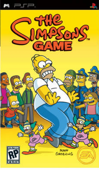 Simpsons Game, The — box-2D (EU)