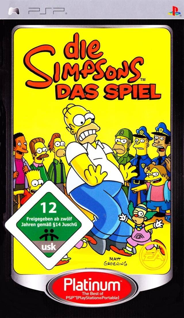 Simpsons Game, The — box-2D (DE)