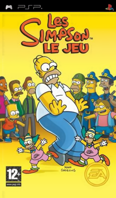 Simpsons Game, The — box-2D (FR)