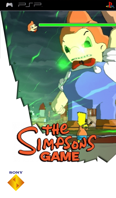 Simpsons Game, The — box-2D (SS)