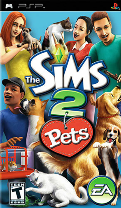 Sims 2 - Pets, The box art