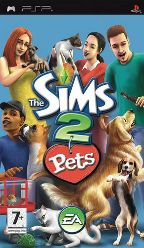 Sims 2 - Pets, The — box-2D (EU)