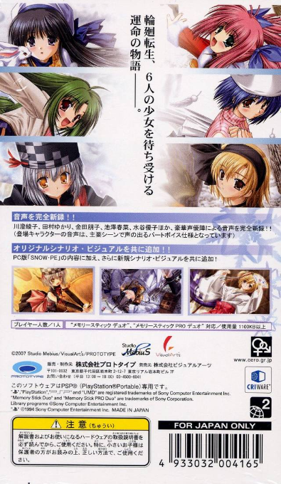 Snow Portable — box-2D-back (JP)