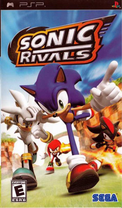 Sonic Rivals box art