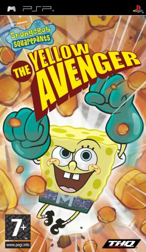 Nickelodeon SpongeBob SquarePants - The Yellow Avenger — box-2D (EU)