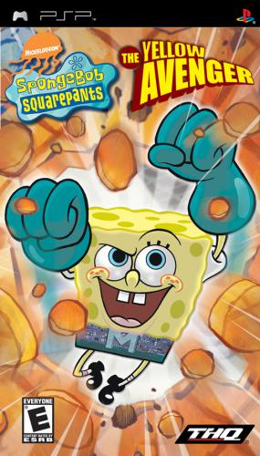 Spongebob Squarepants - The Yellow Avenger box art