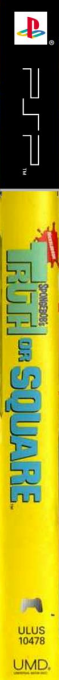 SpongeBob's Truth or Square — box-2D-side (US)