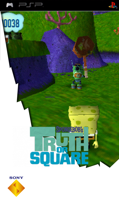 SpongeBob's Truth or Square — box-2D (SS)