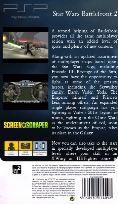Star Wars - Battlefront II — box-2D-back (SS)