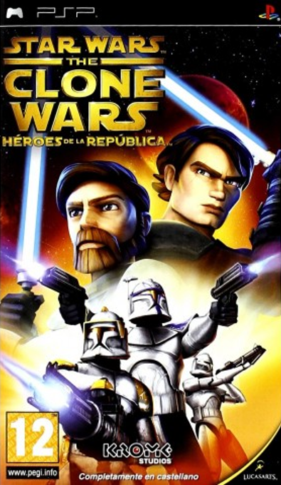 Star Wars The Clone Wars - Les Héros De La République — box-2D (SP)