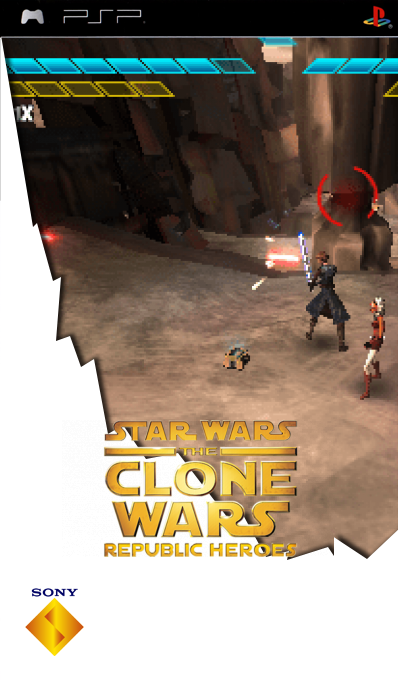 Star Wars The Clone Wars - Les Héros De La République — box-2D (SS)