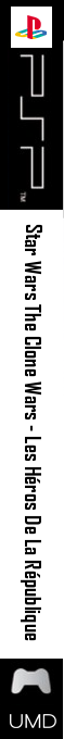 Star Wars The Clone Wars - Les Héros De La République — box-2D-side (SS)