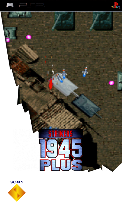 Strikers 1945 Plus Portable — box-2D (SS)