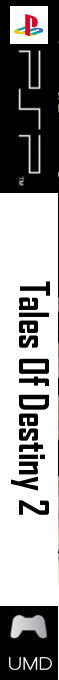 Tales of Destiny 2 — box-2D-side (KR)