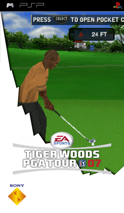 Tiger Woods PGA Tour 07 — box-2D (SS)