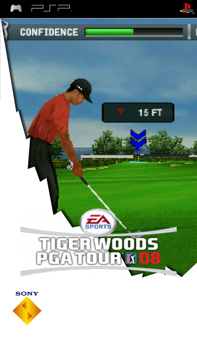 Tiger Woods PGA Tour 08 — box-2D (SS)