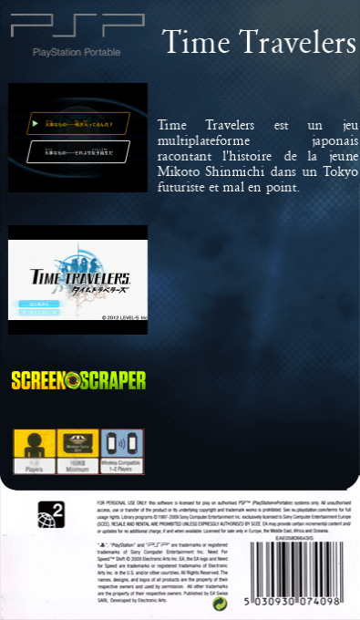 Time Travelers — box-2D-back (SS)