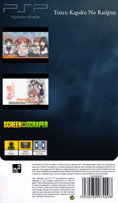 Toaru Kagaku No Railgun — box-2D-back (SS)