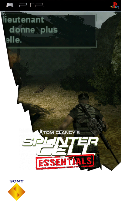 Tom Clancy's Splinter Cell - Essentials — box-2D (SS)