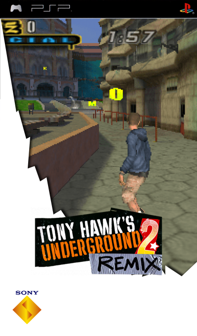 Tony Hawk's Underground 2 Remix — box-2D (SS)