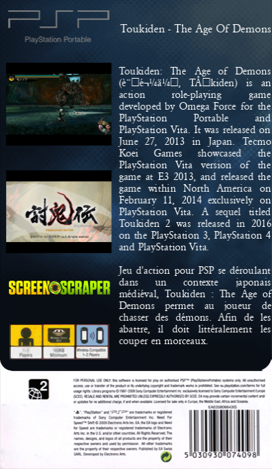 Toukiden - The Age Of Demons — box-2D-back (SS)
