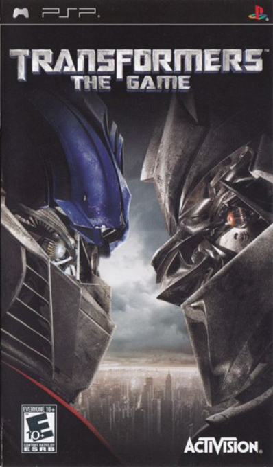 Transformers - The Game box art