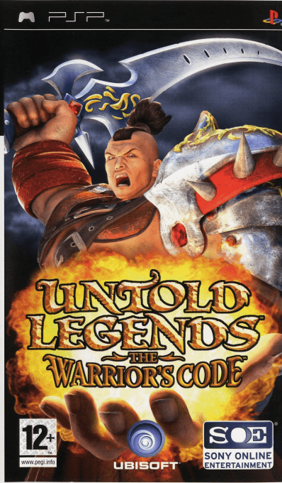 Untold Legends - The Warrior's Code — box-2D (EU)