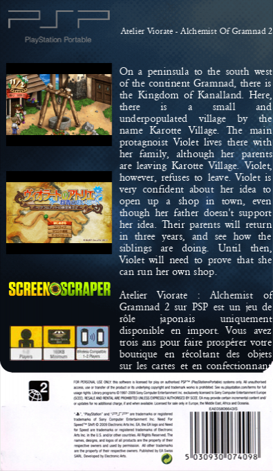 Atelier Viorate - Alchemist Of Gramnad 2 — box-2D-back (SS)