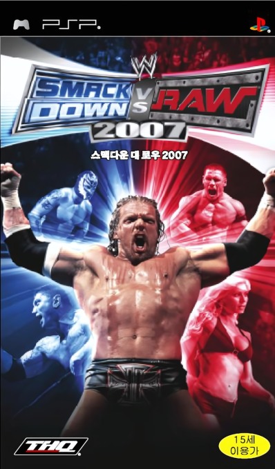WWE SmackDown vs. Raw 2007 — box-2D (KR)