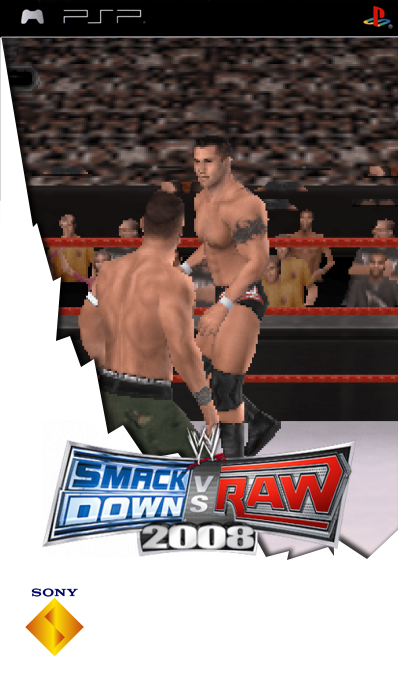 WWE SmackDown vs. Raw 2008 — box-2D (SS)