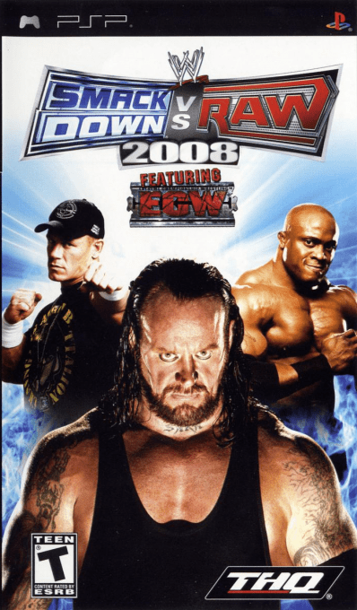 Wwe Smackdown Vs Raw 2008 box art