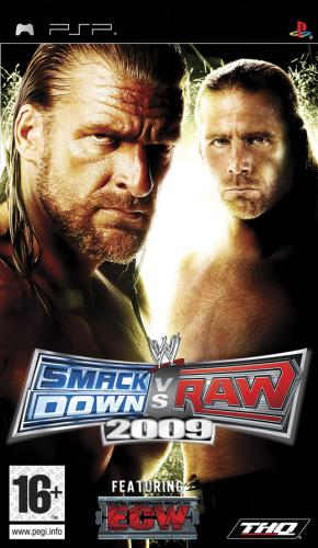 WWE SmackDown vs. Raw 2009 — box-2D (EU)