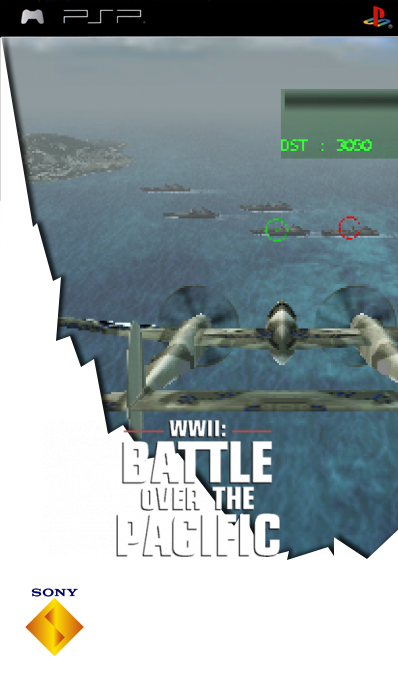 WWII - Battle over the Pacific — box-2D (SS)