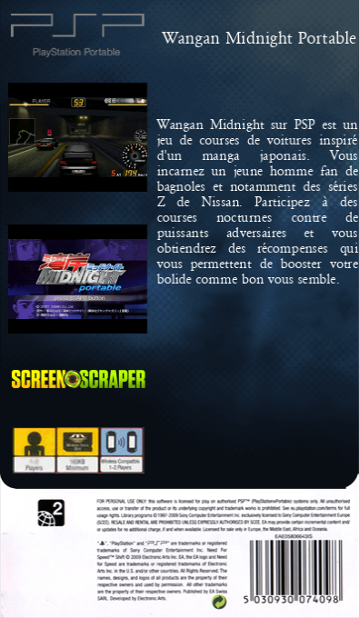 Wangan Midnight Portable — box-2D-back (SS)