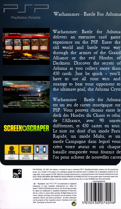 Warhammer - Battle for Atluma — box-2D-back (SS)